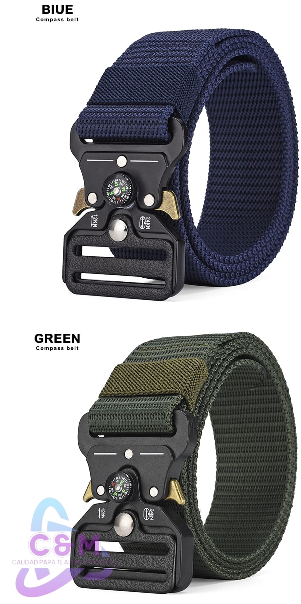 FAJA TÁCTICA MULTIFUNCIONAL CINTURON TAC2